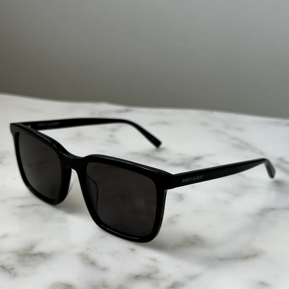 NEW Saint Laurent SL500 001 Square Sunglasses - Picture 2 of 6